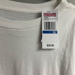 White long sleeve nwt vineyard vines t
